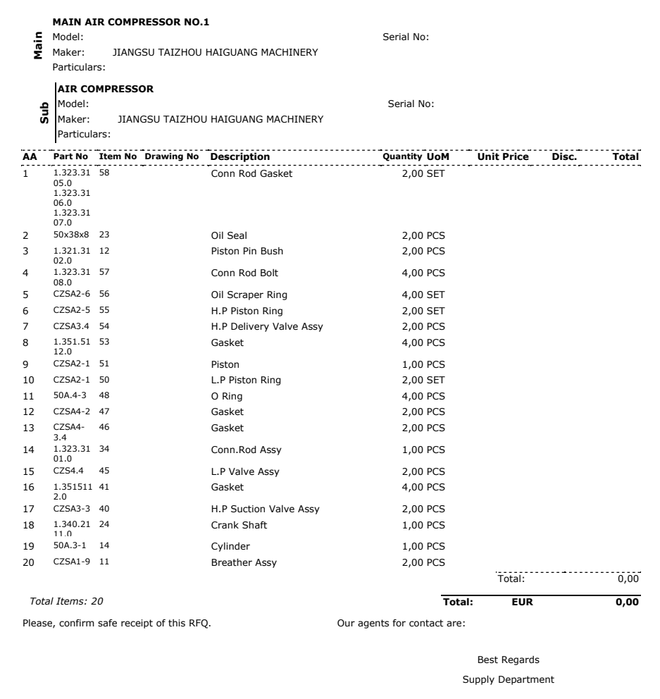 【询价】船用配件采购—配件（CK-H20230925-03）询价-泰州昌宽社区-报价采购-船用采购网-船舶物料采购-船务服务-一站式船用设备供应服务