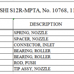 船用配件采购—MITSUBISHI备件（CK-J20231016-06）询价-船用采购网-船舶物料采购-船务服务-一站式船用设备供应服务