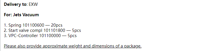 【询价】船舶配件—备件（CK-R20231031-11）询价-泰州昌宽社区-报价采购-船用采购网-船舶物料采购-船务服务-一站式船用设备供应服务