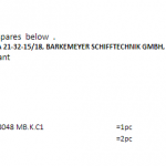 船舶配件—O形环备件（CK-J20231027-18）询价-船用采购网-船舶物料采购-船务服务-一站式船用设备供应服务
