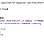船舶备件—NAKAKITA压力控制阀（CK-H20231024-01）询价-船用采购网-船舶物料采购-船务服务-一站式船用设备供应服务