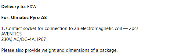 【询价】船用配件采购—接触插座（CK-R20231016-15）询价-泰州昌宽社区-报价采购-船用采购网-船舶物料采购-船务服务-一站式船用设备供应服务