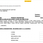 船舶配件—泵备件（CK-R20231024-15）询价-船用采购网-船舶物料采购-船务服务-一站式船用设备供应服务