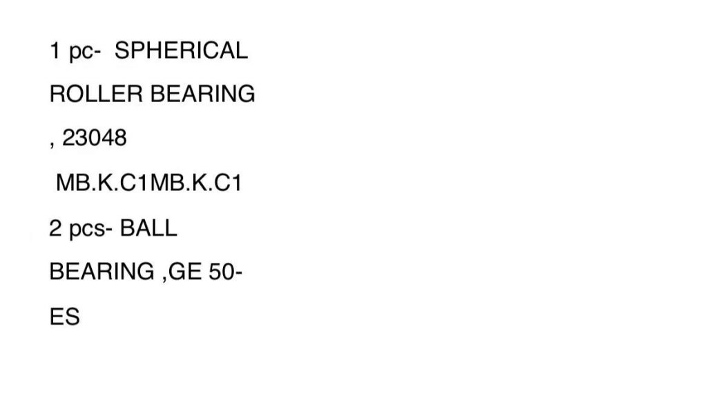 【询价】船舶配件—轴承备件（CK-J20231031-07）询价-泰州昌宽社区-报价采购-船用采购网-船舶物料采购-船务服务-一站式船用设备供应服务