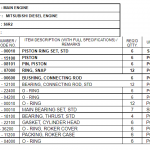 船舶配件—三菱配件（CK-C20231025-03）询价-船用采购网-船舶物料采购-船务服务-一站式船用设备供应服务