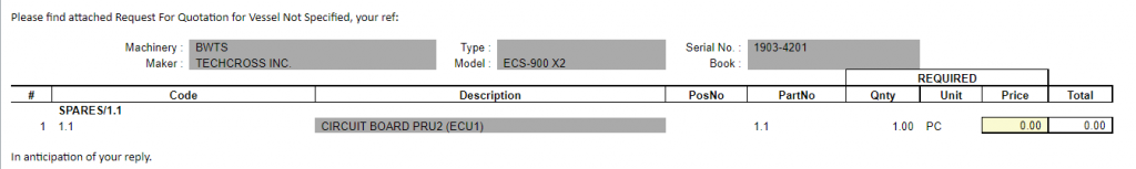 【询价】船舶配件—船舶备件（CK-H20231031-07）询价-泰州昌宽社区-报价采购-船用采购网-船舶物料采购-船务服务-一站式船用设备供应服务