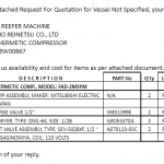 船用配件采购—冷冻机（CK-H20231016-04）询价-船用采购网-船舶物料采购-船务服务-一站式船用设备供应服务