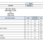 船舶配件—MAN B&W备件（CK-R20231027-15）询价-船用采购网-船舶物料采购-船务服务-一站式船用设备供应服务