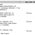 船用配件采购—SHINKO配件（CK-L20231007-03）询价-船用采购网-船舶物料采购-船务服务-一站式船用设备供应服务