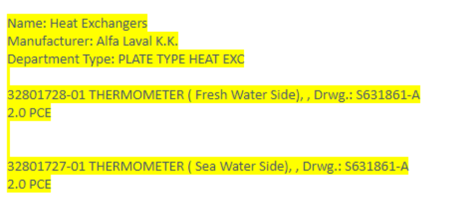 【询价】船用配件采购—换热器（CK-L20231016-04）询价-泰州昌宽社区-报价采购-船用采购网-船舶物料采购-船务服务-一站式船用设备供应服务