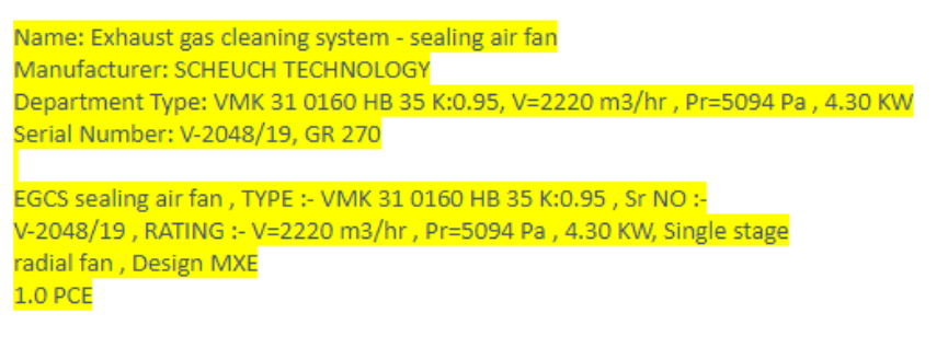 【询价】船用配件采购—废气净化系统一-密封风机（CK-L20231016-05）询价-泰州昌宽社区-报价采购-船用采购网-船舶物料采购-船务服务-一站式船用设备供应服务