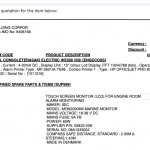 船用配件采购—发动机控制台备件（CK-R20231018-37）询价-船用采购网-船舶物料采购-船务服务-一站式船用设备供应服务