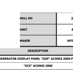 船用配件－HYUNDAI面板（CK-H20231019-08）-船用采购网-船舶物料采购-船务服务-一站式船用设备供应服务