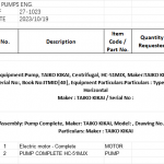 船用配件采购—TAIKO
备件（CK-J20231020-06）询价-船用采购网-船舶物料采购-船务服务-一站式船用设备供应服务