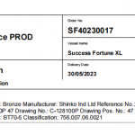 船舶配件—备件（CK-R20231024-02）询价-船用采购网-船舶物料采购-船务服务-一站式船用设备供应服务