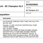 船舶配件—发动机备件（CK-R20231024-07）询价-船用采购网-船舶物料采购-船务服务-一站式船用设备供应服务