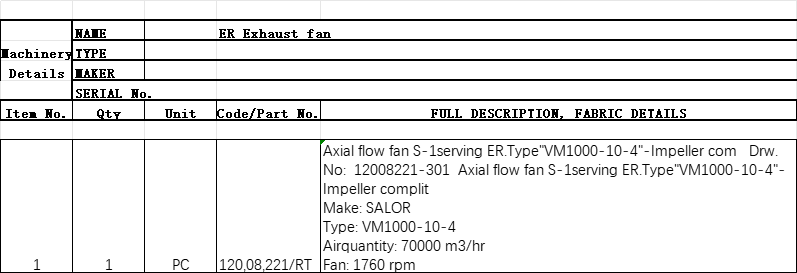 【询价】船舶配件—备件（CK-J20231025-11）询价-泰州昌宽社区-报价采购-船用采购网-船舶物料采购-船务服务-一站式船用设备供应服务