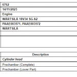 船舶配件—船舶备件（CK-H20231121-09）询价-船用采购网-船舶物料采购-船务服务-一站式船用设备供应服务