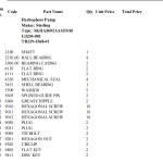 船舶配件—水力泵备件（CK-Y20231108-05）询价-船用采购网-船舶物料采购-船务服务-一站式船用设备供应服务