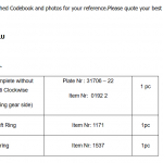 船舶配件—MAN B&W备件（CK-D20231123-01）询价-船用采购网-船舶物料采购-船务服务-一站式船用设备供应服务
