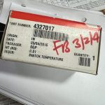 船舶配件—温度传感器备件（CK-J20231130-01）询价-船用采购网-船舶物料采购-船务服务-一站式船用设备供应服务