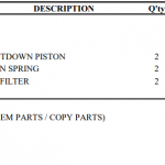 船舶配件—停机活塞/主弹簧/空气滤清器（CK-L20231123-02）询价-船用采购网-船舶物料采购-船务服务-一站式船用设备供应服务