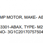 船舶配件—ABB污泥泵电机（CK-L20231117-02）询价-船用采购网-船舶物料采购-船务服务-一站式船用设备供应服务