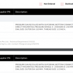 船舶配件—甘油填充压力表（CK-C20231128-03）询价-船用采购网-船舶物料采购-船务服务-一站式船用设备供应服务