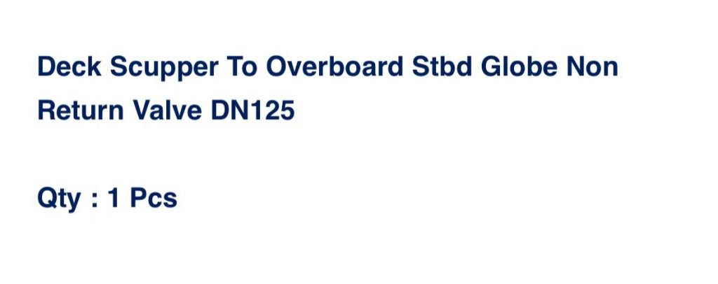 【询价】船舶配件—阀门（CK-C20231102-02）询价-泰州昌宽社区-报价采购-船用采购网-船舶物料采购-船务服务-一站式船用设备供应服务