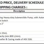 船舶配件—潜水泵（CK-Y20231106-01）询价-船用采购网-船舶物料采购-船务服务-一站式船用设备供应服务