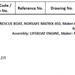 船舶配件—救生艇发动机叶轮（CK-H20231110-08）询价-船用采购网-船舶物料采购-船务服务-一站式船用设备供应服务