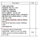 船舶配件—消防监视器（CK-Y20231113-08）询价-船用采购网-船舶物料采购-船务服务-一站式船用设备供应服务