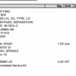船舶备件—ALFA LAVAL配件（CK-L20231113-02）询价-船用采购网-船舶物料采购-船务服务-一站式船用设备供应服务
