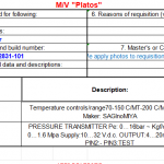 船舶配件—温度控制/压力变送器（CK-L20231122-15）询价-船用采购网-船舶物料采购-船务服务-一站式船用设备供应服务