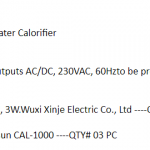 船舶配件—热水加热器备件（CK-J20231121-02）询价-船用采购网-船舶物料采购-船务服务-一站式船用设备供应服务