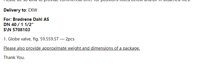 【询价】船舶配件—截止阀备件（CK-R20231128-05）询价-泰州昌宽社区-报价采购-船用采购网-船舶物料采购-船务服务-一站式船用设备供应服务
