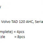 船舶配件—沃尔沃辅助发动机备件（CK-J20231129-01）询价-船用采购网-船舶物料采购-船务服务-一站式船用设备供应服务