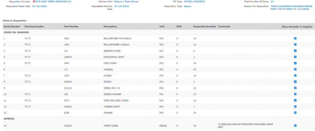 【询价】船舶配件—备件（CK-R20231109-03）询价-泰州昌宽社区-报价采购-船用采购网-船舶物料采购-船务服务-一站式船用设备供应服务