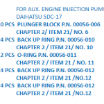 船舶配件—泵备件（CK-C20231108-01）询价-船用采购网-船舶物料采购-船务服务-一站式船用设备供应服务