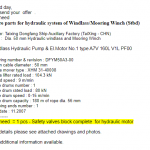 船舶配件—液压泵备件（CK-J20231103-02）询价-船用采购网-船舶物料采购-船务服务-一站式船用设备供应服务