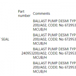 船舶配件—DESMI泵配件（CK-C20231117-01）询价-船用采购网-船舶物料采购-船务服务-一站式船用设备供应服务