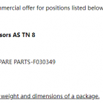 船舶配件—压缩机备件（CK-R20231114-28）询价-船用采购网-船舶物料采购-船务服务-一站式船用设备供应服务