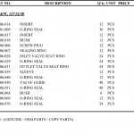 船舶配件—MAN B&W备件（CK-L20231128-14）询价-船用采购网-船舶物料采购-船务服务-一站式船用设备供应服务