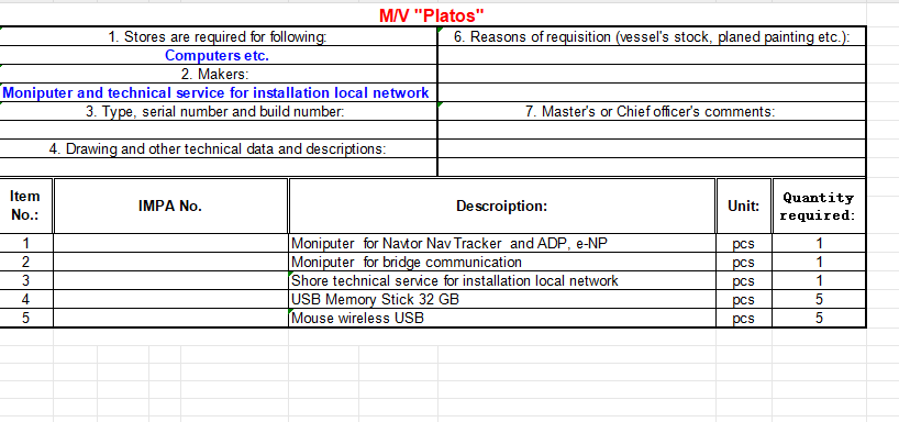 【询价】船舶配件—监控/U盘/鼠标无线USB（CK-L20231122-04）询价-泰州昌宽社区-报价采购-船用采购网-船舶物料采购-船务服务-一站式船用设备供应服务