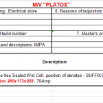 船舶配件—免维护密封式湿电池（CK-L20231128-04）询价-船用采购网-船舶物料采购-船务服务-一站式船用设备供应服务