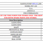 船舶配件—NANIWA泵备件（CK-Y20231117-01）询价-船用采购网-船舶物料采购-船务服务-一站式船用设备供应服务