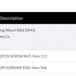 船舶备件—绞车配件（CK-L20231103-01）询价-船用采购网-船舶物料采购-船务服务-一站式船用设备供应服务