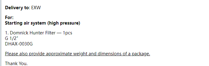 【询价】船舶配件—备件（CK-R20231115-14）询价-泰州昌宽社区-报价采购-船用采购网-船舶物料采购-船务服务-一站式船用设备供应服务