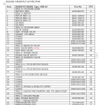 船舶配件—大发备件（CK-Y20231113-02）询价-船用采购网-船舶物料采购-船务服务-一站式船用设备供应服务