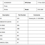 船舶配件—Shinko泵备件（CK-C20231120-01）询价-船用采购网-船舶物料采购-船务服务-一站式船用设备供应服务